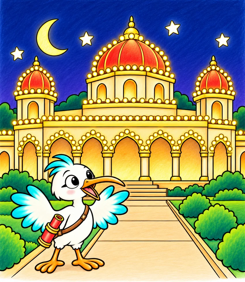 Mysore Palace coloring page