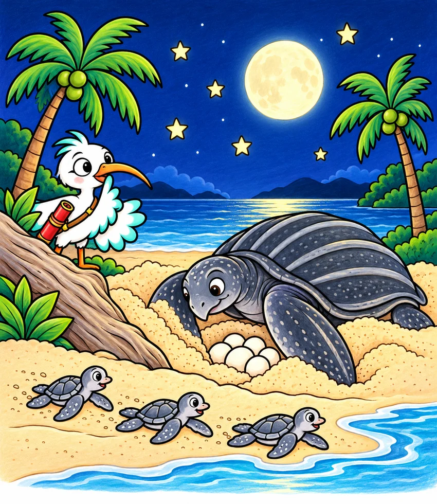 Sea Turtles, Andaman Islands coloring page