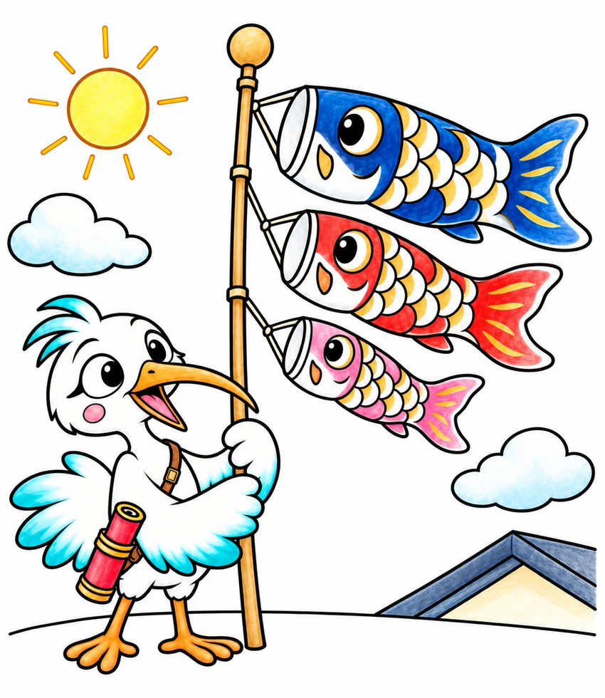 Children's Day coloring page