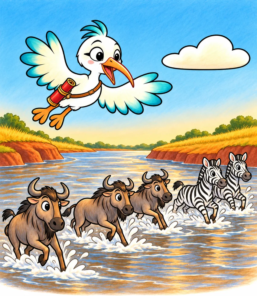 The Great Migration coloring page