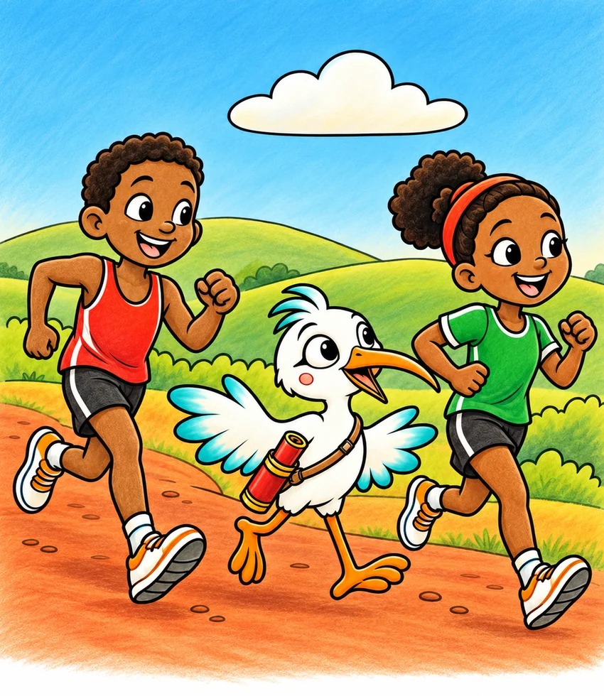 Iten, Home of Champions coloring page